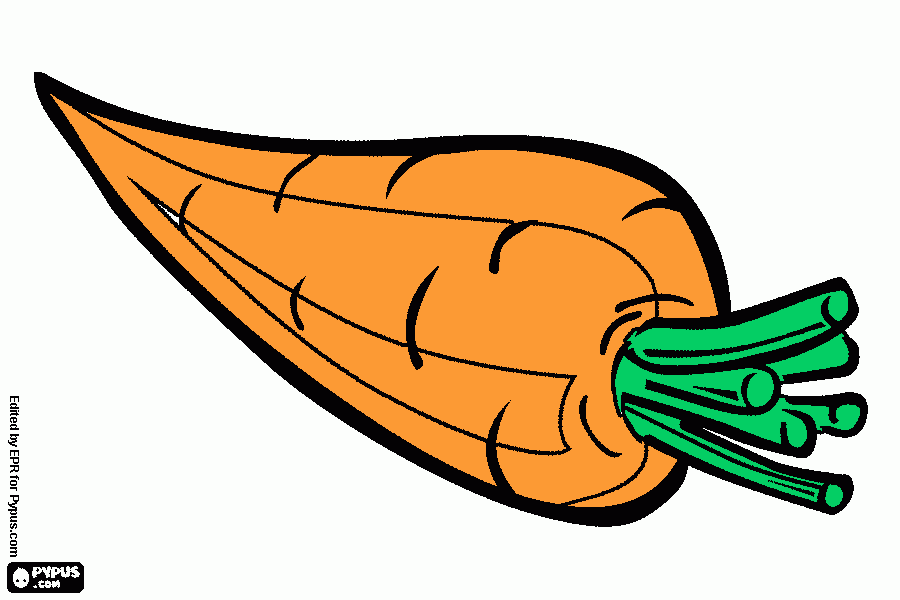 gratis malvorlagen carotte