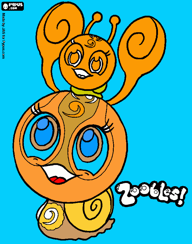 zooble coloring pages - photo #33