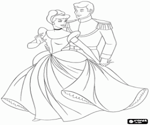 malvorlagen Aschenputtel und der Prinz mit seiner eleganten anz�ge im palast ausmalbilder