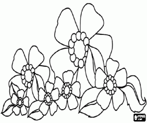 malvorlagen Blumen in verschiedenen gr��en ausmalbilder