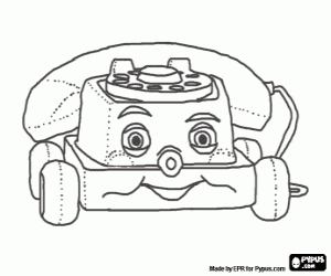 malvorlagen Chatter Telefon ist ein klassisches Spielzeug von Fisher-Price ausmalbilder