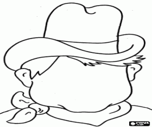 malvorlagen Cowboy Kopf zu ziehen das Gesicht ausmalbilder