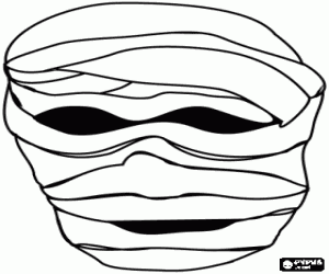 malvorlagen Die Mumie Maske ausmalbilder