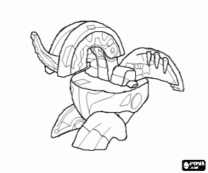 malvorlagen Dragonoid Bakugan - Bakugan Kugel ausmalbilder