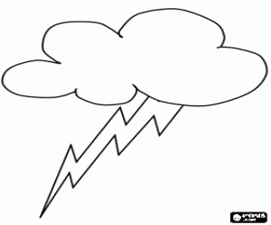 malvorlagen Ein blitz aus der wolke ausmalbilder