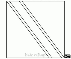 malvorlagen Flagge von Trinidad und Tobago ausmalbilder