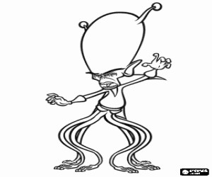 malvorlagen Gallaxhar, die alien invasoren kopf ausmalbilder