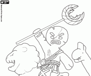 malvorlagen Gingy oder Gingerbread Man ist ein Cookie, das hilft und k�mpft Shrek ausmalbilder