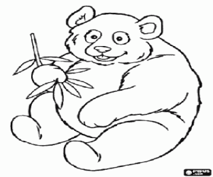 malvorlagen Gro�er Panda - Pandab�r ausmalbilder