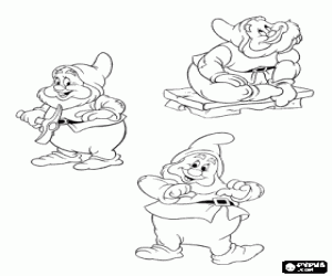 malvorlagen Happy ist der Zwerg ist immer fr�hlich und lachen ausmalbilder