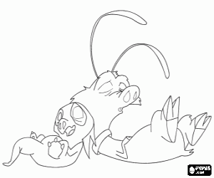 malvorlagen Hector schlafen, ist das Haustier Drachen und Gwizdo und Lian-Chu Diener ausmalbilder