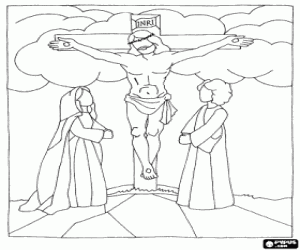 malvorlagen Jesus am Kreuz auf Golgatha ausmalbilder