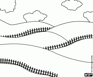 malvorlagen Landschaft von h�geligen feldern ausmalbilder