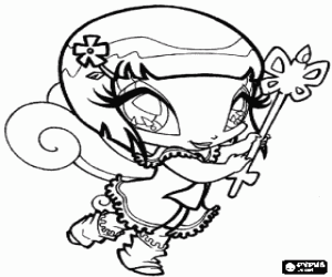 malvorlagen Lockette, der pixie von Bloom, der pixie von portalen ausmalbilder