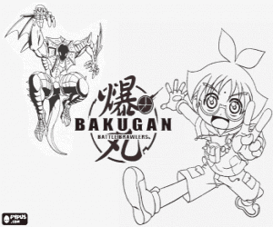 malvorlagen Marucho und seine Bakugan Preyas ausmalbilder