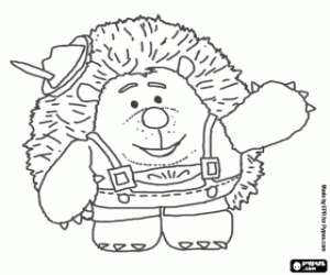 malvorlagen Mr. Pricklepants Igel ist ein Spielzeug, es ist ein Spielzeug Bonnie ausmalbilder