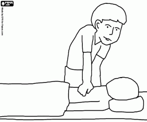 malvorlagen Patient erh�lt eine therapeutische Massage durch einen Physiotherapeuten ausmalbilder