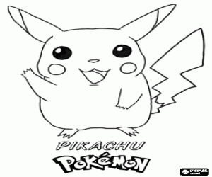malvorlagen Pikachu ist eine elektrische Pok�mon, dass in den W�ldern lebt, kommt von Pichu und entwickelte sich zu Raichu ausmalbilder