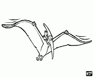 malvorlagen Pterodactyl indem man fliegt ausmalbilder
