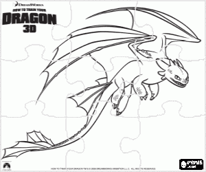 malvorlagen Puzzle von Nachtschatten sind kleine Drachen, die h�her fliegen, k�nnen schneller und weiter als jede andere Drachen ausmalbilder