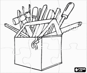 malvorlagen Puzzle von �ffnen sie werkzeugkasten ausmalbilder