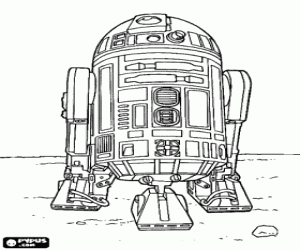 malvorlagen R2-D2 (sprich: er-zwo de-zwo) war ein Astromech-Droide ausmalbilder