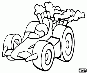 malvorlagen Rennwagen ausmalbilder