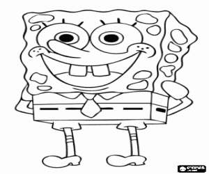 malvorlagen SpongeBob ist der Held der Abenteuer in Bikini Bottom mit ihren Nachbarn und Freunden ausmalbilder