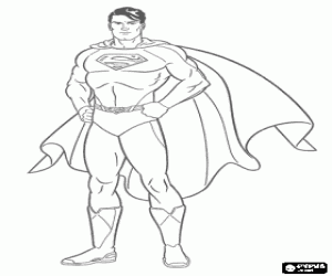 malvorlagen Superman, der Mann aus Stahl ausmalbilder