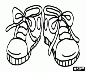 malvorlagen Turnschuh oder sportschuhe, leder oder leinwand mit gummisohlen ausmalbilder