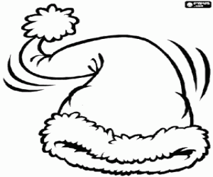 malvorlagen Weihnachtsmann hut ausmalbilder
