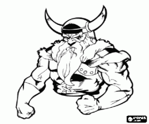 malvorlagen Wikinger mit einem langen bart und mit seinem helm mit h�rnern ausmalbilder