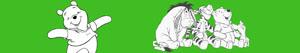 ausmalbilder Pu der B�r - Winnie the Pooh malvorlagen