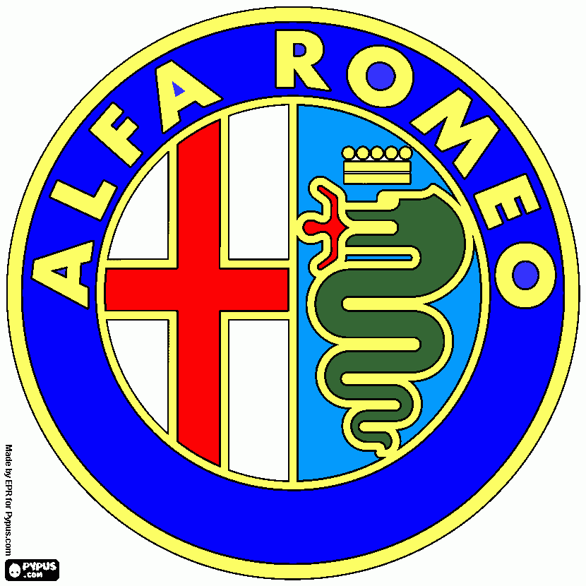 gratis malvorlagen Alfa