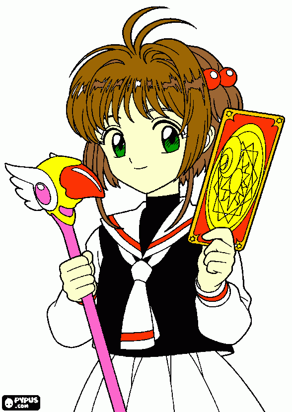 gratis malvorlagen ANIME GOSCHA