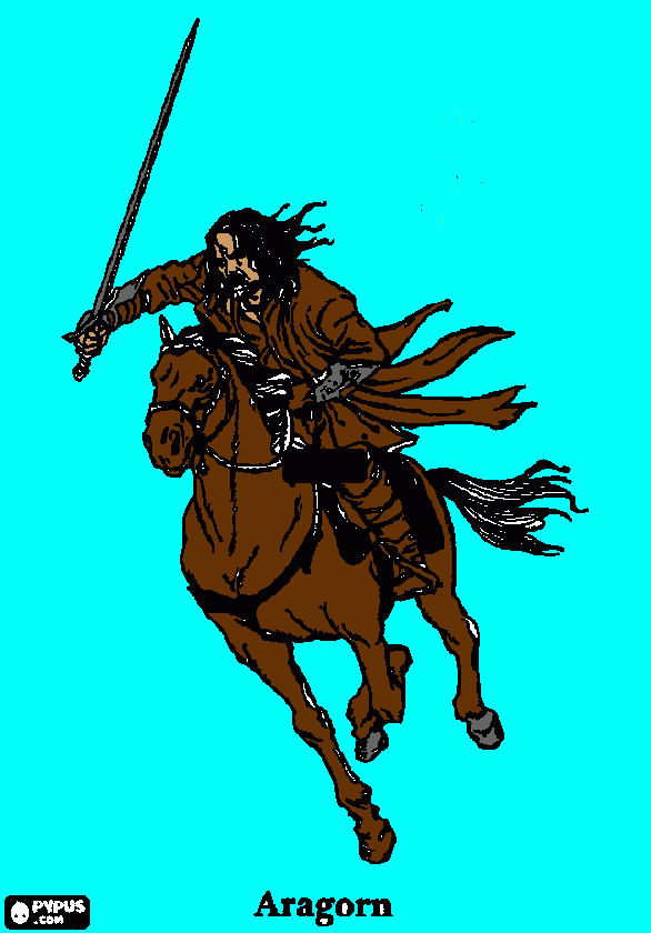 gratis malvorlagen Aragon