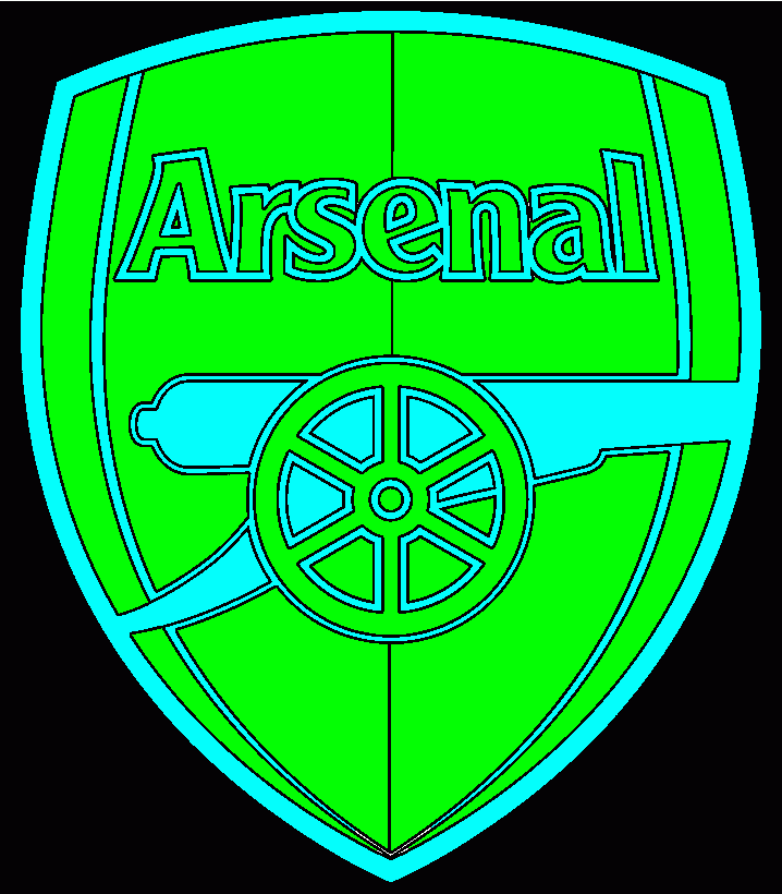 gratis malvorlagen Arsenal London