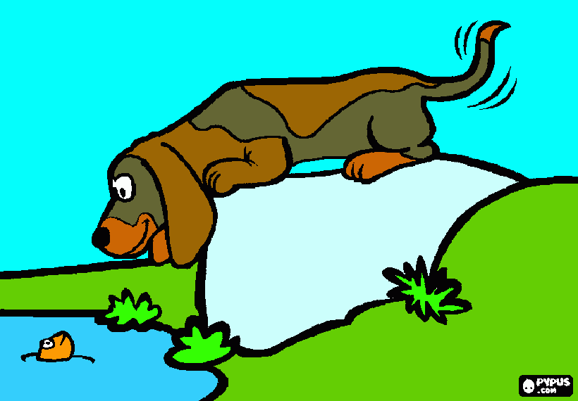 gratis malvorlagen basset hound