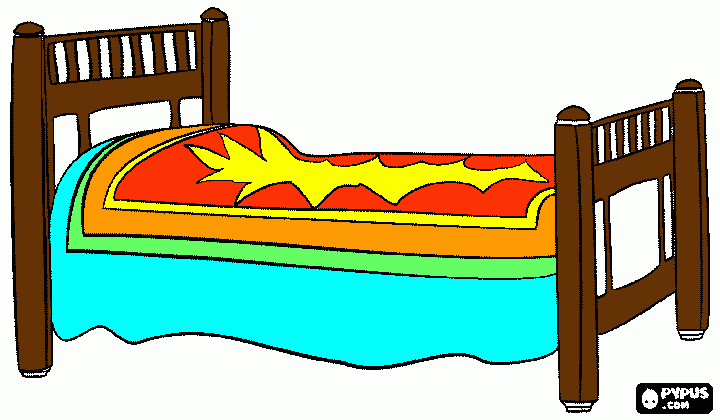 Ausmalbilder Bett Bett Zum Ausdrucken