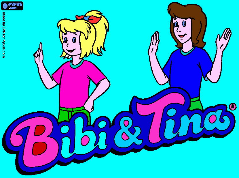 gratis malvorlagen bibi tina