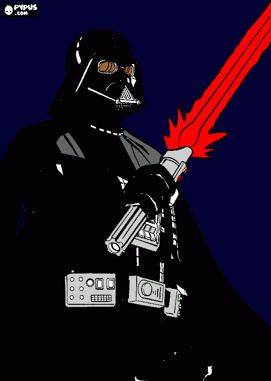 gratis malvorlagen bild darth vader
