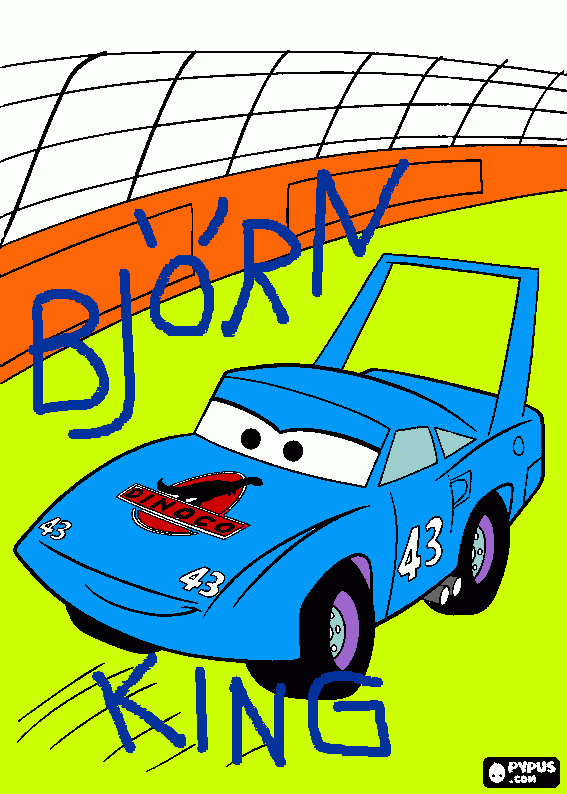 gratis malvorlagen Björn King