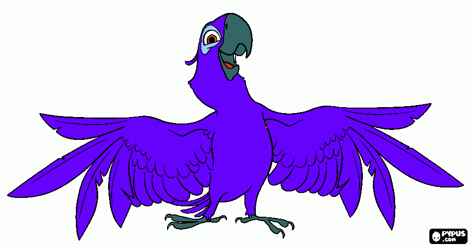 gratis malvorlagen Blue