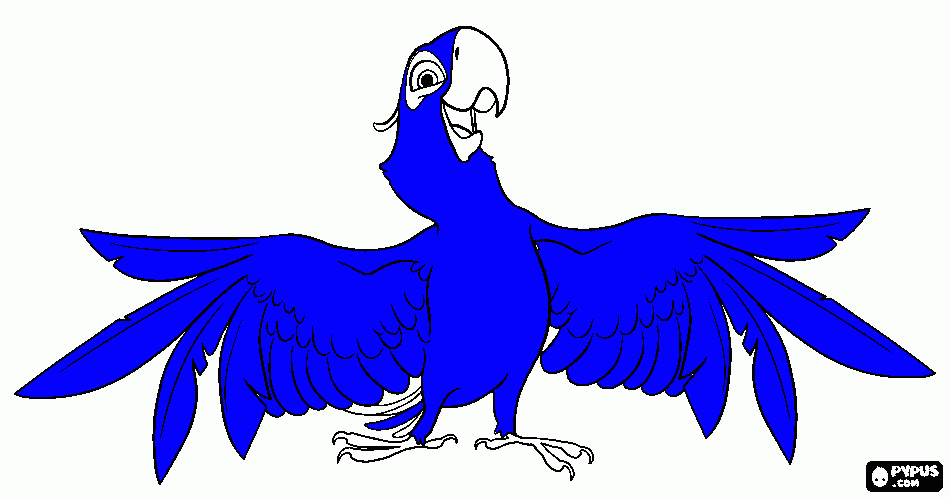 gratis malvorlagen blueeee