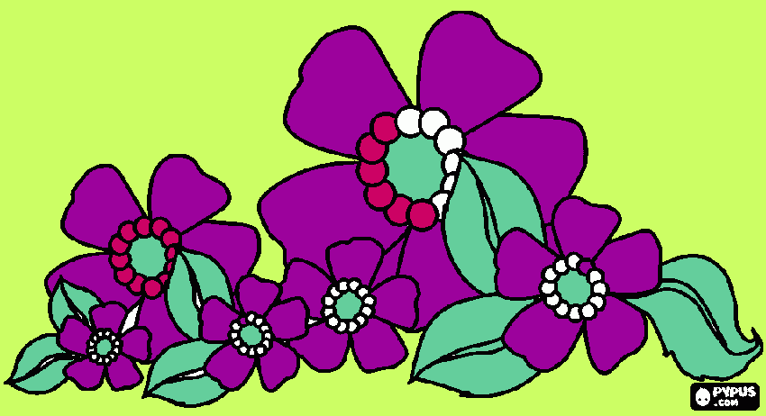 gratis malvorlagen Blumen
