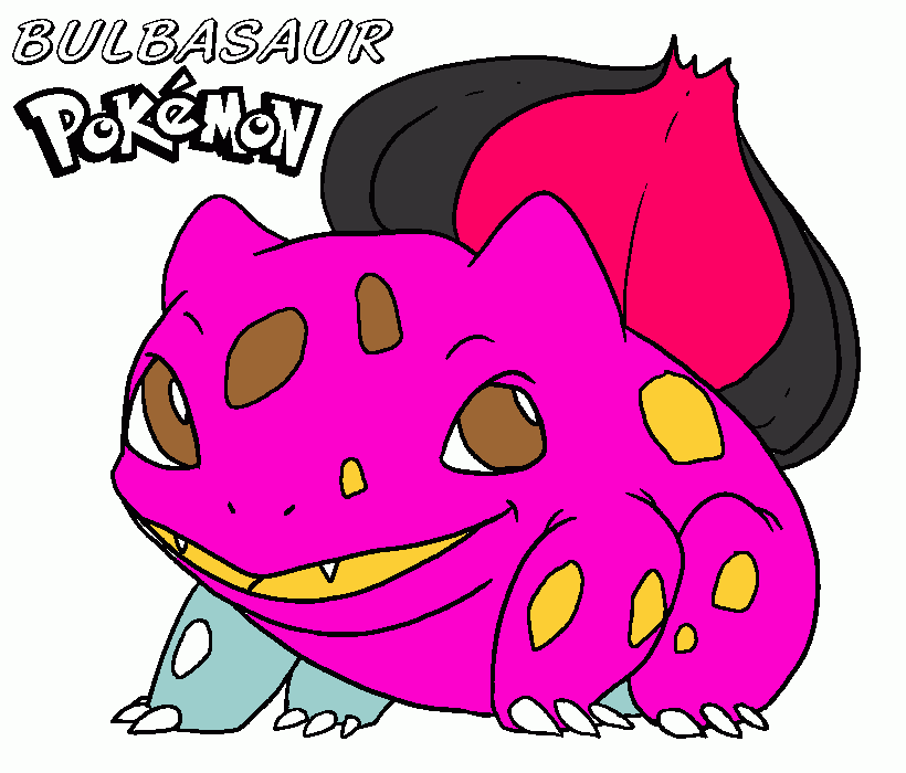gratis malvorlagen bulbasaur