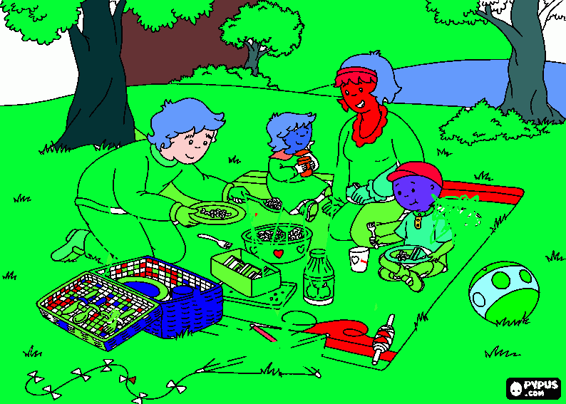 gratis malvorlagen caillou
