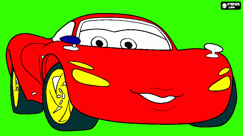 gratis malvorlagen Cars das ist doch schön gewurden,hab ich gemalt