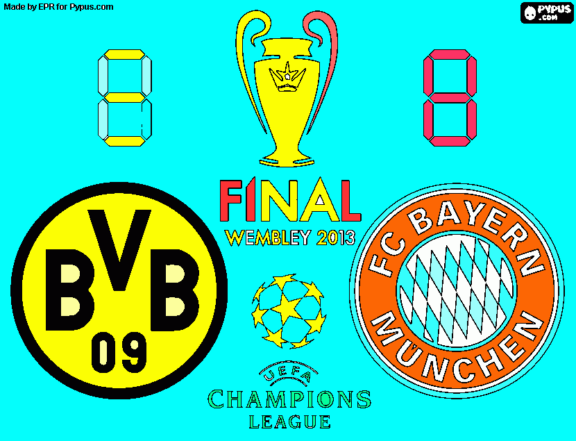 gratis malvorlagen Champions League