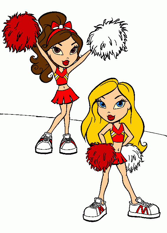 gratis malvorlagen cheer